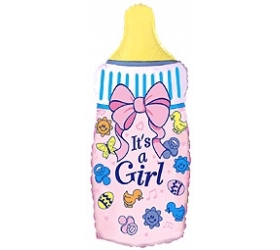 Balón Fľaša Dievča
