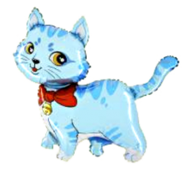 Balónik Cicuška  modrá