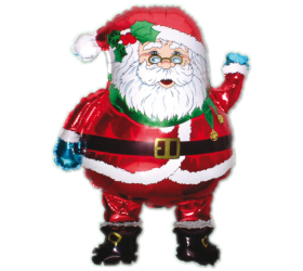 Balónik Santa s okuiarmi