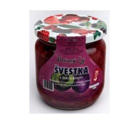 Slivka s badyánom – objem 0,43l