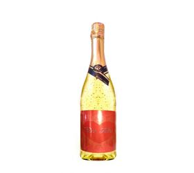 Gold Cuvee šumivé so zlatom Valentín