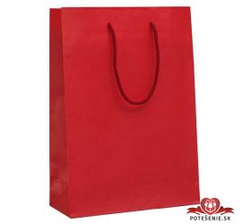Darčeková taška  červená L