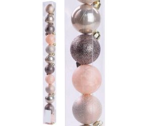 Gule vian. plast s/12 4cm champagne