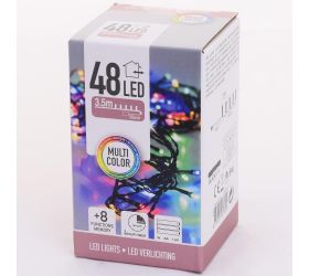 Led svet/48/multi,ind/out,bat,timer,funk8