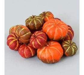 Tekvičky farebné 14pcs/bag 17x8x7,5cm