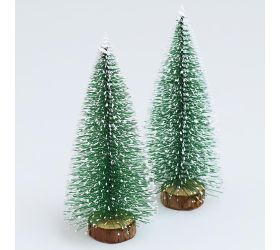 Vian.stromček zel. na pni 15cm s/2