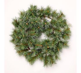 Veniec zelený glendon wreath green tips 72 - d45cm
