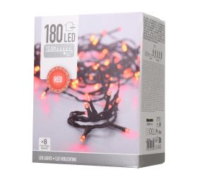 Led svetlá 180 červené vonkajšie