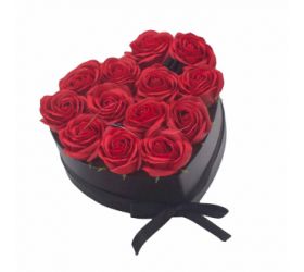 Mydlový box červené ruže  