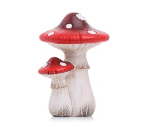 Muchotrávky keramika 8x8x12