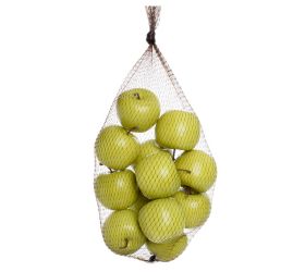 Sieťka jablká zelené malé s/12 6cm