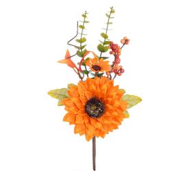 Kytica jesenná s chryz. oranž. 28cm