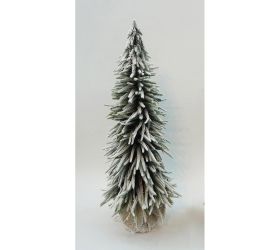 Umělý stromeček osnež.v jute 77 cm