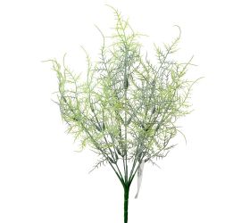 Zápich plumos šedý 35cm