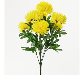 Kytica chryz. žltá x7 60cm