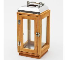 83fl/s lampáš 14x14x30cm hnedý