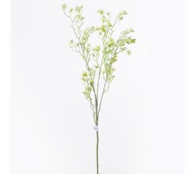 Konár kvietky biele 65cm