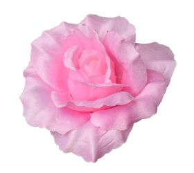 Hlava ruža ružová p:10cm bal:12ks