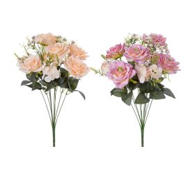 Kytica ruža 2f 49cm