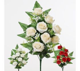 Kytica ruža 3f x14 55cm
