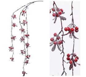 Vetvička ťahač. červ. plody 110cm