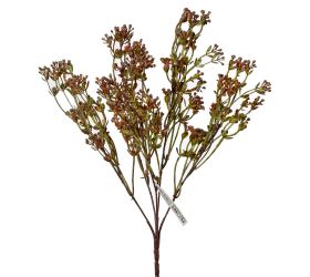 Zápich bobuľky hnedé frkané 35cm