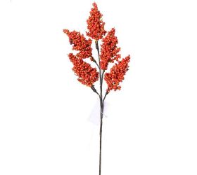 Zápich dekor červ l:36cm