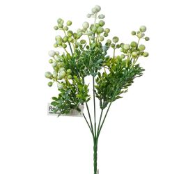 Zápich bobule biele 30cm