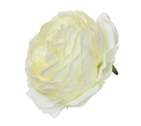 Hlava ruža biela p:7cm bal:48ks