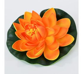 Hlava lekno do jazierka oranž.18cm