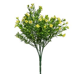 Zápich mini kvietok žltý 27cm