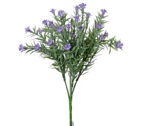 Zápich kvietky fialové 34cm