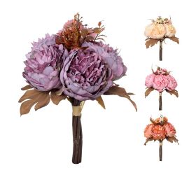 Kytica pivónia 4f 26cm