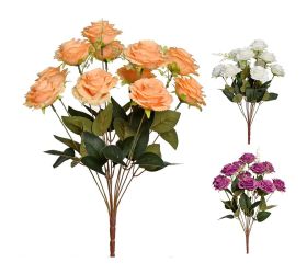 Kytica ruže mix f x11 50cm