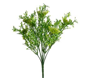 Zápich srdiečkové listy s bobuľkami 27cm