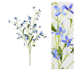 Ks mini kvietky modré 103cm