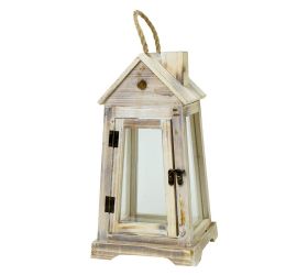 391fl/s lampáš drevo sv.hnedý s 16,5x15,5x36cm