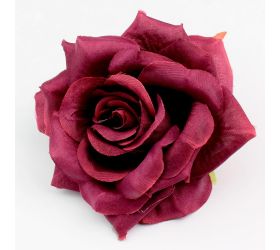 Hlava ruža červená p:9cm bal:24ks