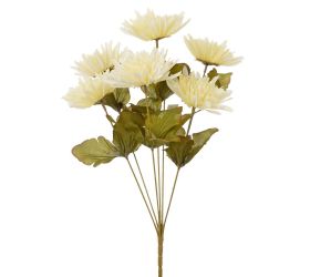 Kytica chryzantéma 45cm krém