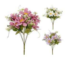 Kytica margarétky, zeleň, mix/f 36cm