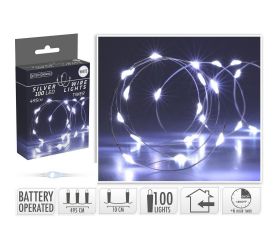 Led svetielka /100/drôt bo  w,ind, timer ax9730130