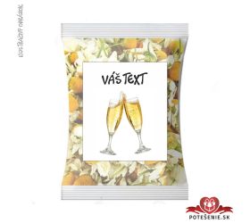 Sypaný čaj s narodeninovým motívom