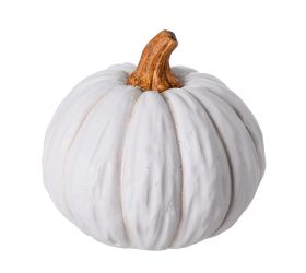 Tekvica biela keramika 13x13x13