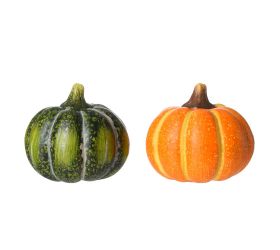 Tekvice oran/zel mix/2 keramika 8.2x8.2x7.5