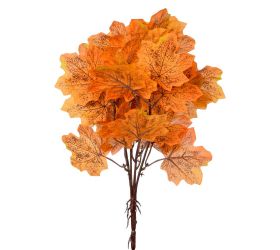 Konár jesenné lístie javor oranž 39cm