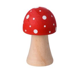 Muchotrávka červená drevo 6x6x10cm