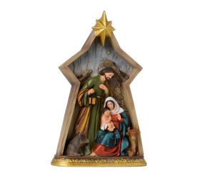 Betlehem vo hviezde poly 15*6,5*23,5cm