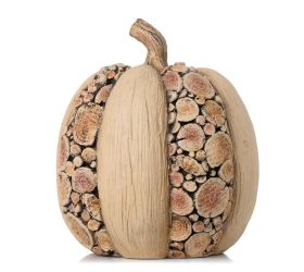 Tekvica drev. vzhľad bl.hnedá mgo 18,3*18,2*21,3cm