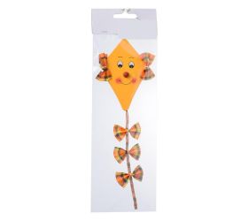 Záves šarkan drevo v sáčku oranž. 7,5x35x0,5cm