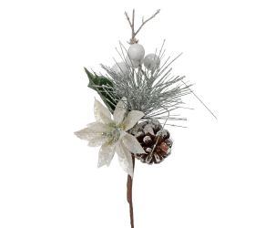 Zápich čečinka, šiškya, bie. vian. ruža,šípky 20cm